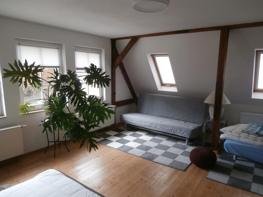 Ferienwohnung Saaleblick Halle  Exteriör bild
