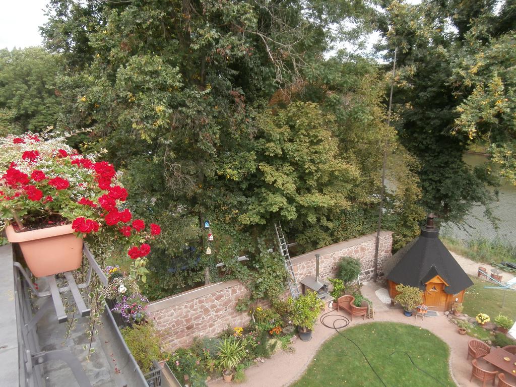 Ferienwohnung Saaleblick Halle  Exteriör bild